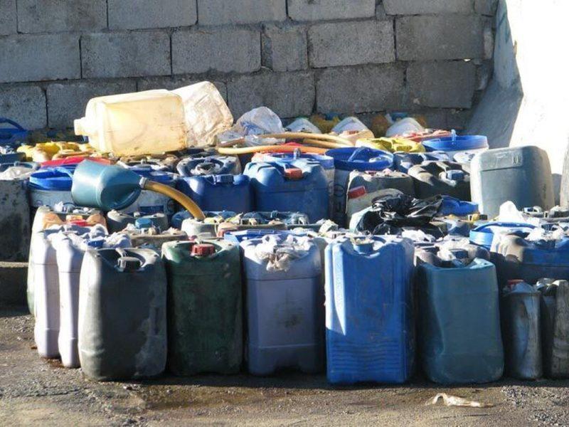 ۳۵ هزار لیتر فرآورده نفتگاز قاچاق در دشت‌آزادگان کشف شد
