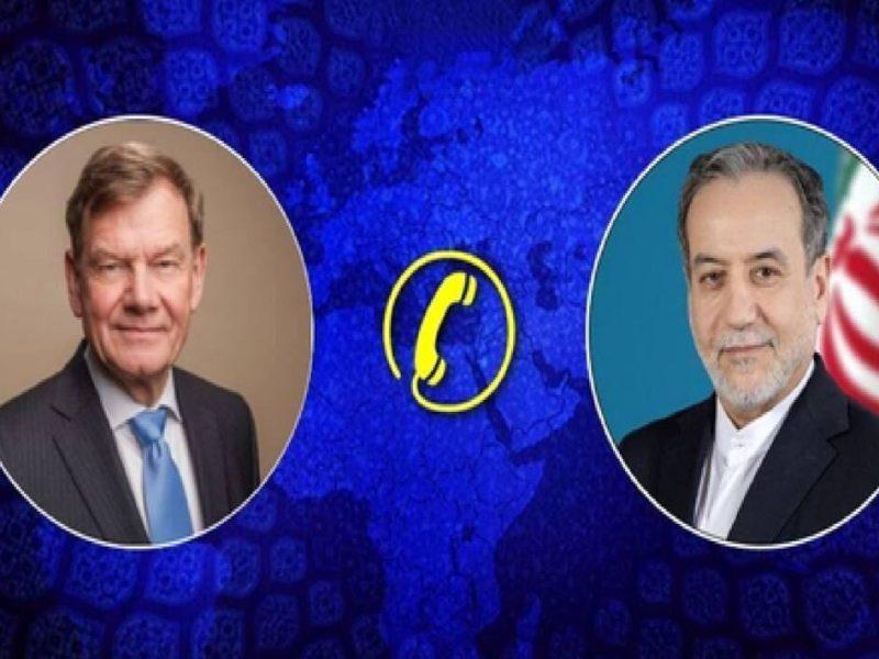 وزرای خارجه ایران و آلمان درباره راه‌های پایان دادن به جنگ گفت‌وگو کردند
