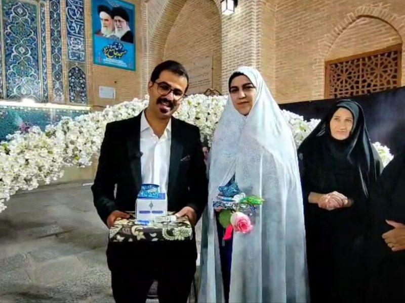 فیلم| ازدواج متفاوت زوج پزشک یزدی