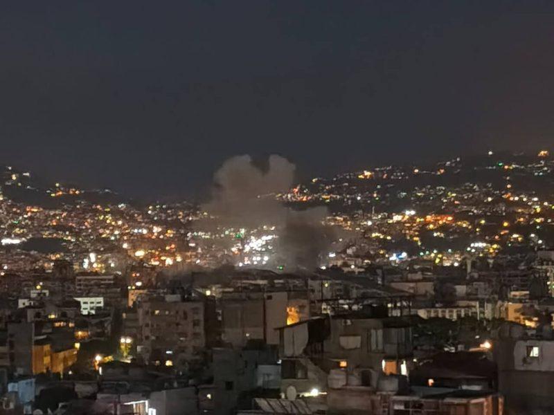 بمباران چند شهرک در جنوب لبنان