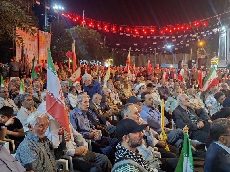 شب هشتادوپنجم اقتدار گرمسار و روایت همدلی و ایستادگی