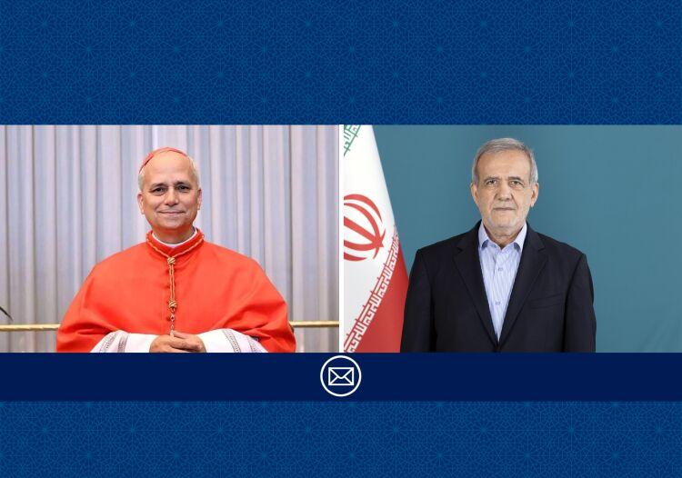 قدردانی پزشکیان از مواضع اخلاقی پاپ/ ایران همچنان پایبند به دیپلماسی است
