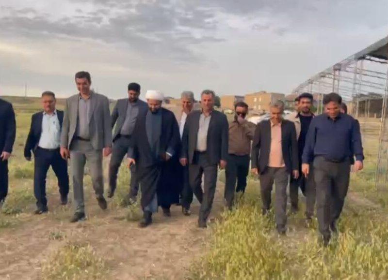 فیلم| آماده‌سازی محل برگزاری جشنواره کوچ عشایر در جعفرآباد مغان