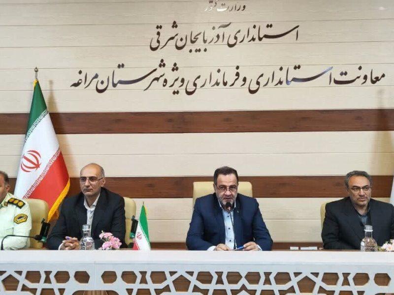 فرماندار مراغه: سرعت و صداقت از اصول مدیریت شایعات است