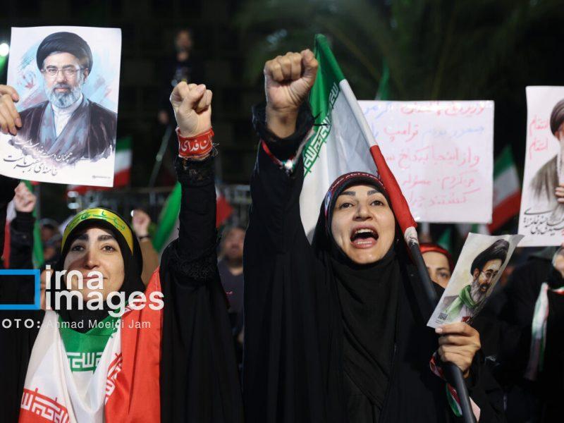 فیلم‌ | تجدید بیعت مردم سبزوار با آرمانهای انقلاب در هشتاد و چهارمین شب اقتدار