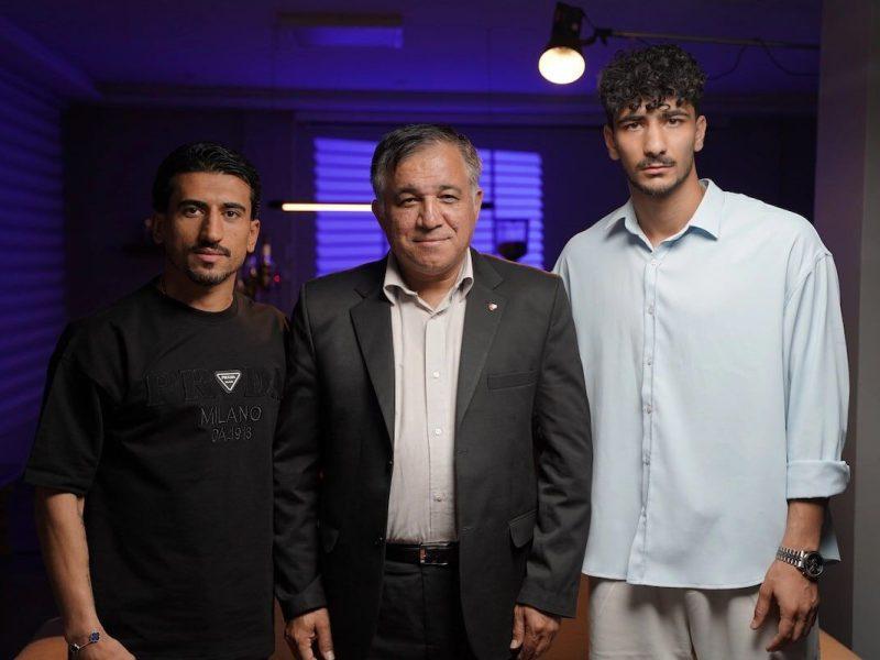 دیدار تاجرنیا با ملی‌پوشان استقلال