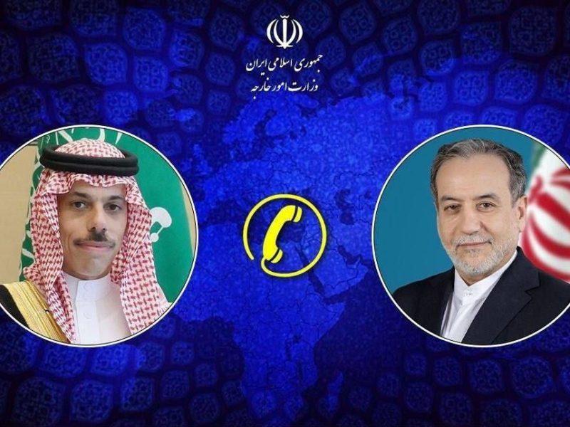 رایزنی وزیر امور خارجه ایران با همتای سعودی