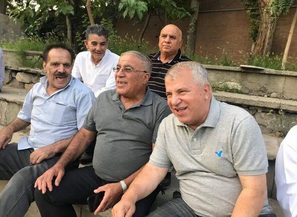 عیادت اسطوره استقلال و مدیرعامل پرسپولیس از پروین