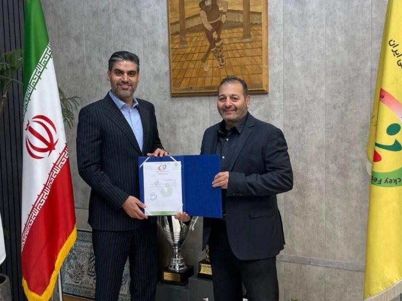 مدیرعامل پرسپولیس عضو هیات رئیسه فدراسیون هاکی شد