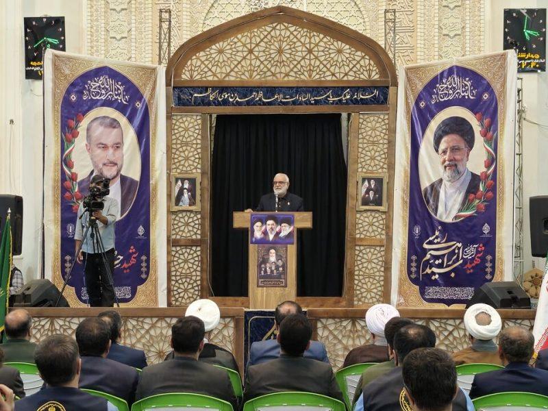 فیلم | دومین سالگرد شهادت آیت‌الله رئیسی؛ یادمان شهدای خدمت در حرم شاهچراغ(ع)