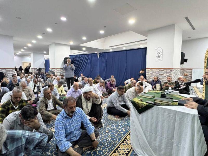 آئین معنوی دعای کمیل با حضور سرپرست زائران ایرانی در مکه برگزار شد