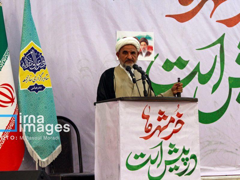 خطیب جمعه بندرعباس: ایران امروز در مسیر اقتدار علمی، دفاعی و استقلال واقعی قرار دارد