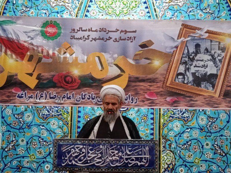 امام جمعه مراغه: ایران اسلامی به عنوان یک قدرت نوظهور در جهان مطرح است