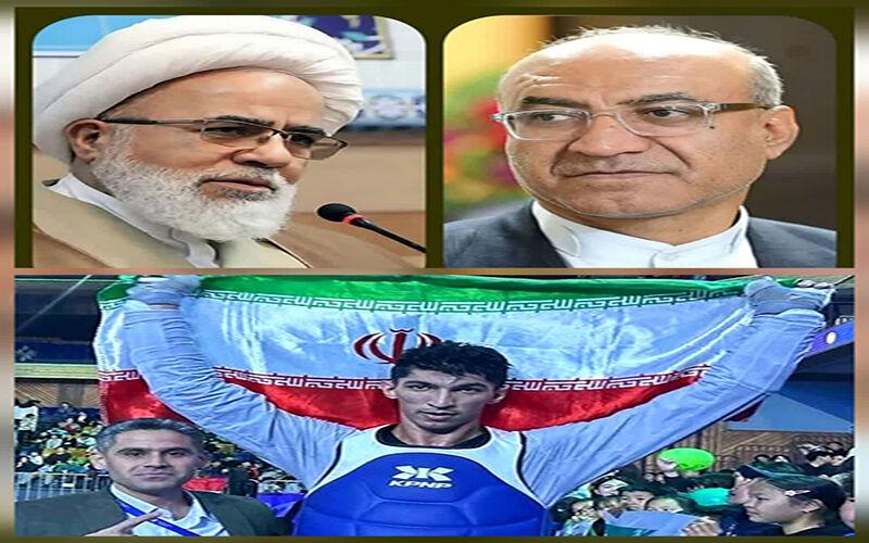 امام جمعه و استاندار کرمانشاه قهرمانی آرین سلیمی را تبریک گفتند