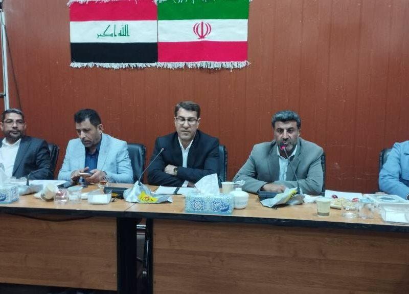 مسئولان ایلام و میسان عراق بر گشایش مرز چیلات اتفاق‌نظر دارند