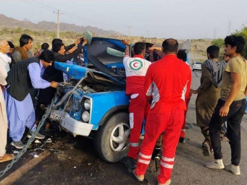 تصادف در محور فنوح به کتیج یک کشته و چهار مجروح برجای گذاشت