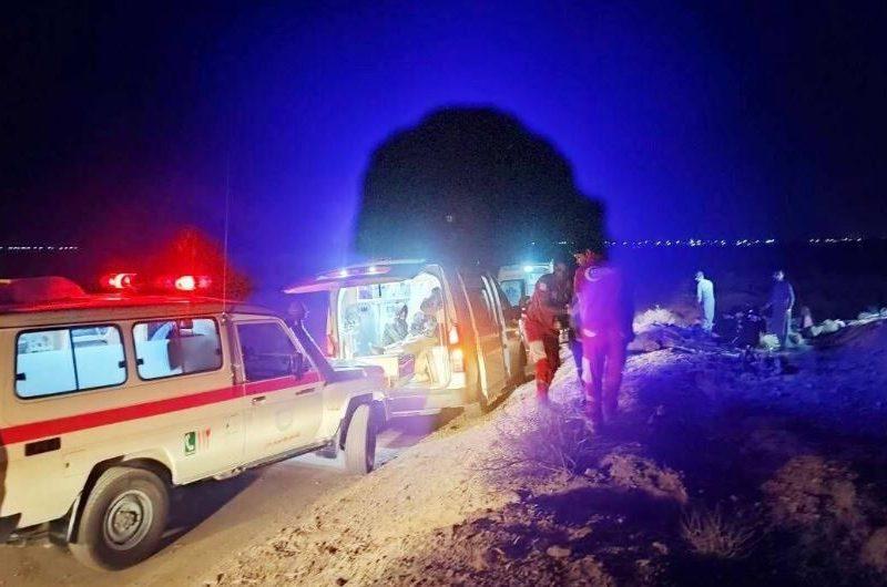 تصادف اتباع بیگانه غیرمجاز در محور سراوان ۳ کشته و ۲۴ مجروح برجا گذاشت