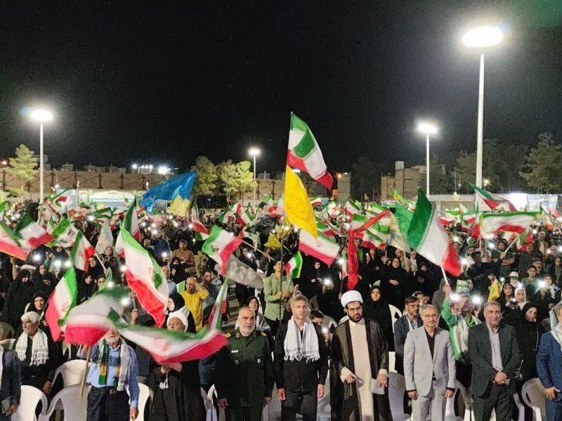 ۸۴ شب ایستادگی بیرجندی‌ها زیر پرچم مقاومت