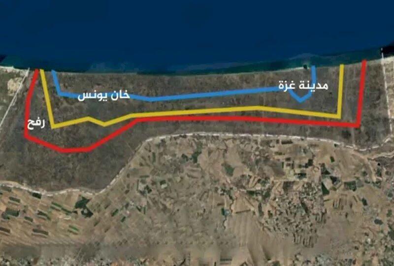 اشغال ۱۲۲۰ کیلومتر مربع از اراضی غزه، سوریه و لبنان توسط اسرائیل