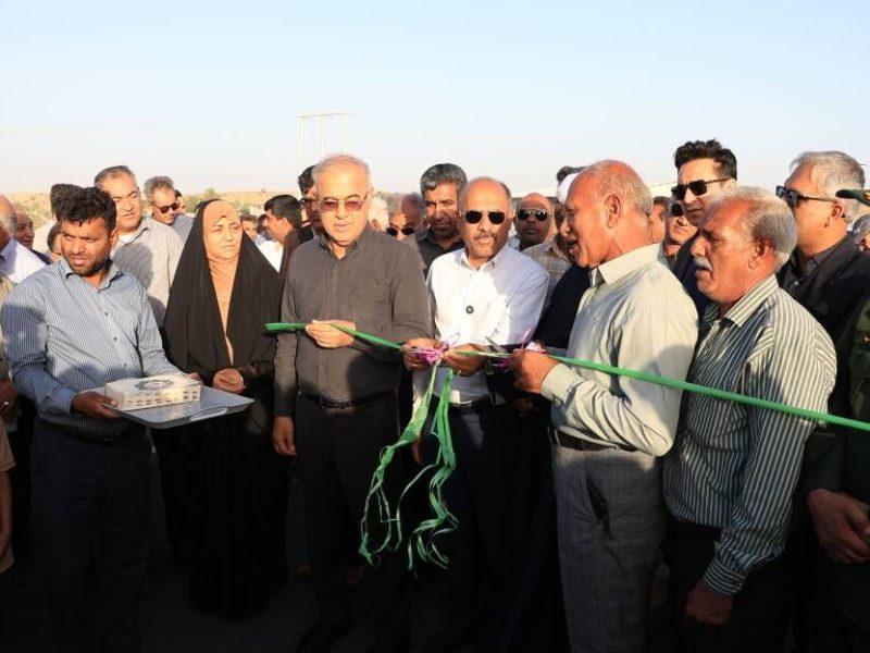 ۲ طرح راهسازی در رودان هرمزگان به بهره برداری رسید