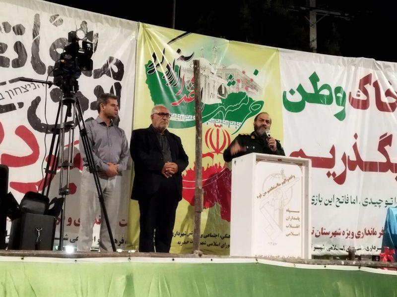 مسوول بسیج اصناف خراسان رضوی: ایران با پشتوانه مردم باورمند ابرقدرت جهان است
