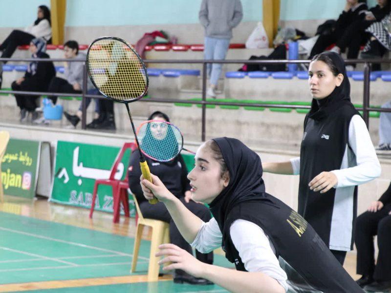 دختر بدمینتون‌باز زنجانی تاریخ سازی کرد