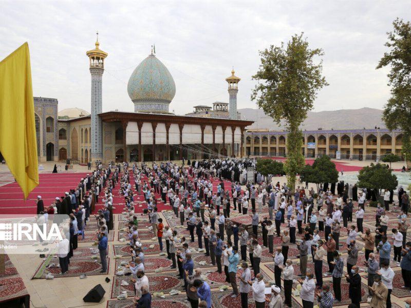 عید قربان در سومین حرم اهل بیت (ع)؛ از صحن حرم مطهر شاهچراغ تا اوج بندگی