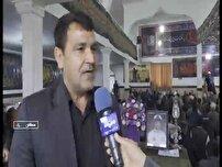 مراسم چهلمین روز شهادت امیر رضا قدرتی از شهدای ناو