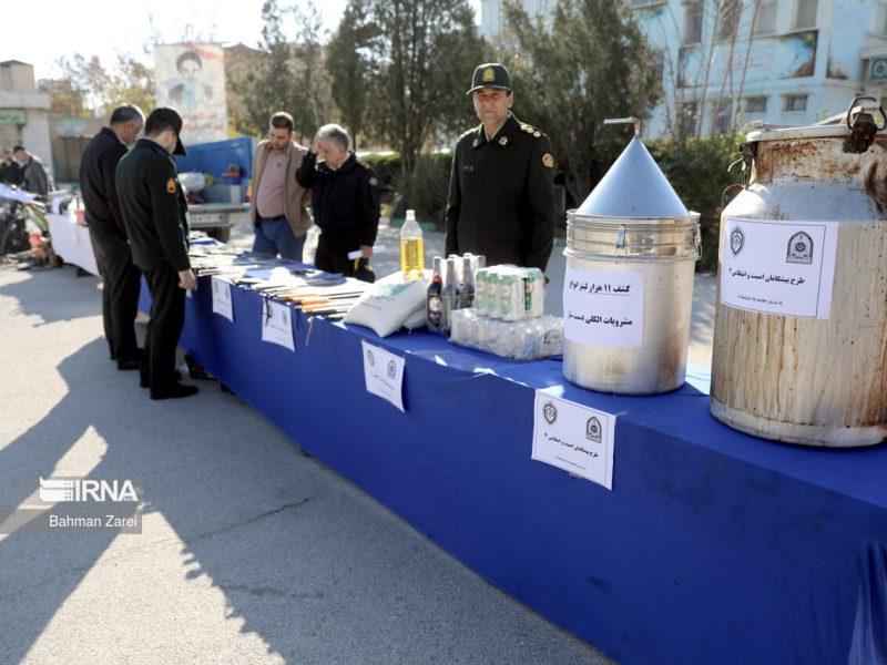 کشف کارگاه تولید مشروبات الکلی در آستارا