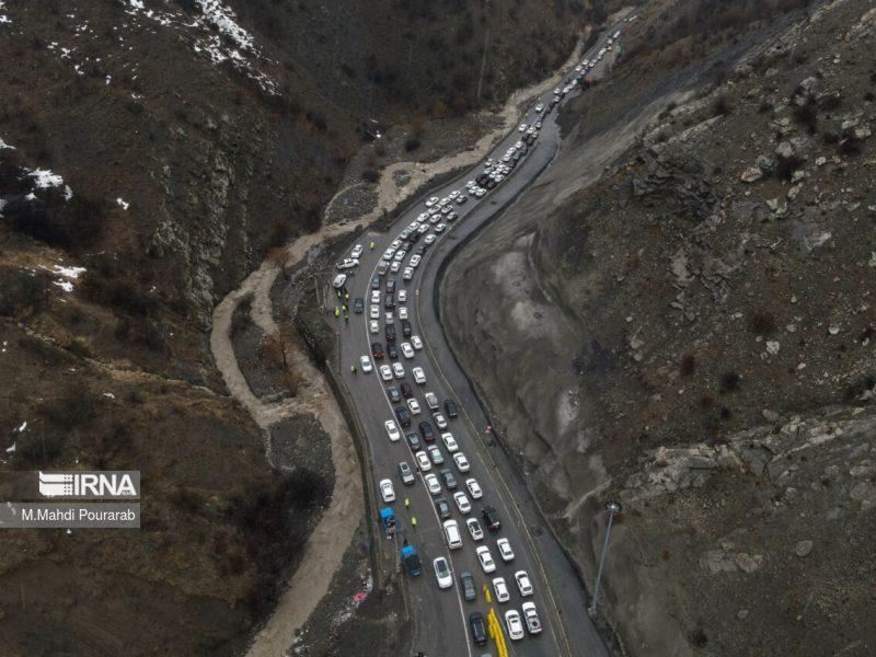 ترافیک در محورهای شمالی کشور سنگین است