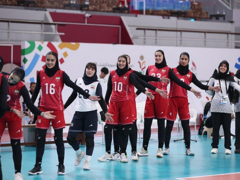 اعلام برنامه مسابقات والیبال قهرمانی نوجوانان دختران آسیا