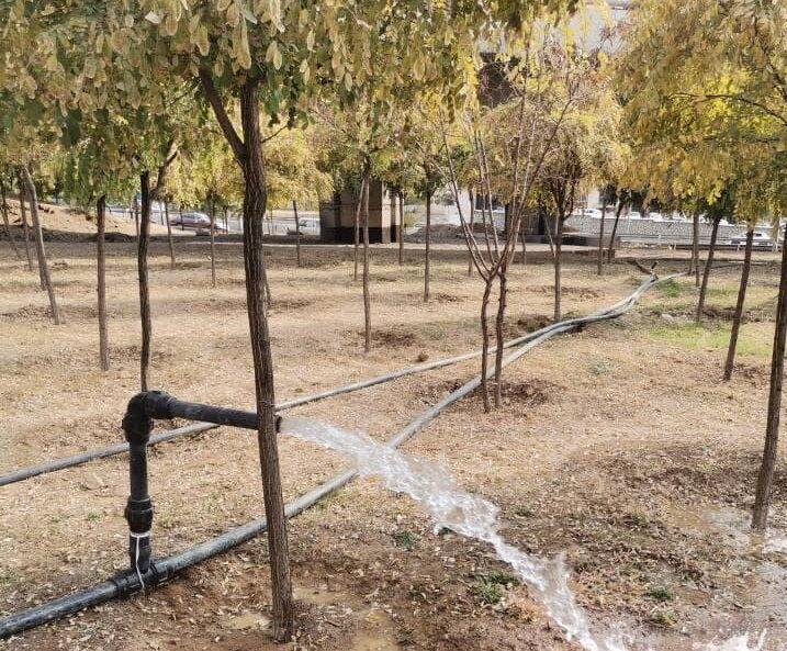 پنج میلیون مترمکعب آب شرب در فضای سبز لرستان هدر می‌رود
