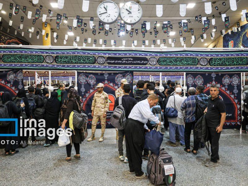 ثبت بیش از ۶۶ هزار تردد در پایانه‌های مرزی خوزستان