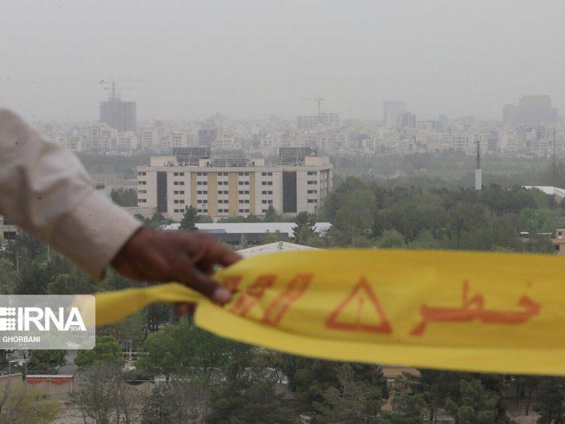 هوای کلانشهر مشهد آلوده شد