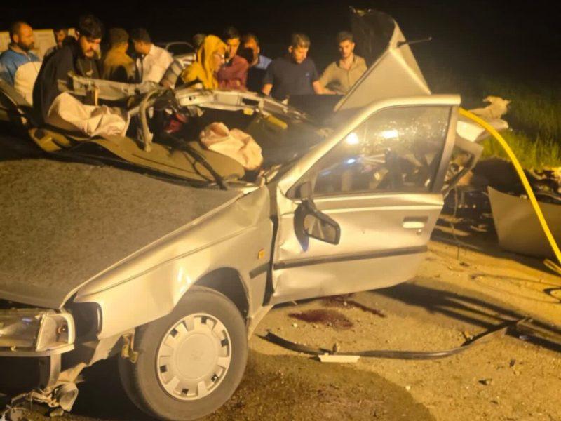 تصادف در جاده زنجان چهار کشته برجا گذاشت