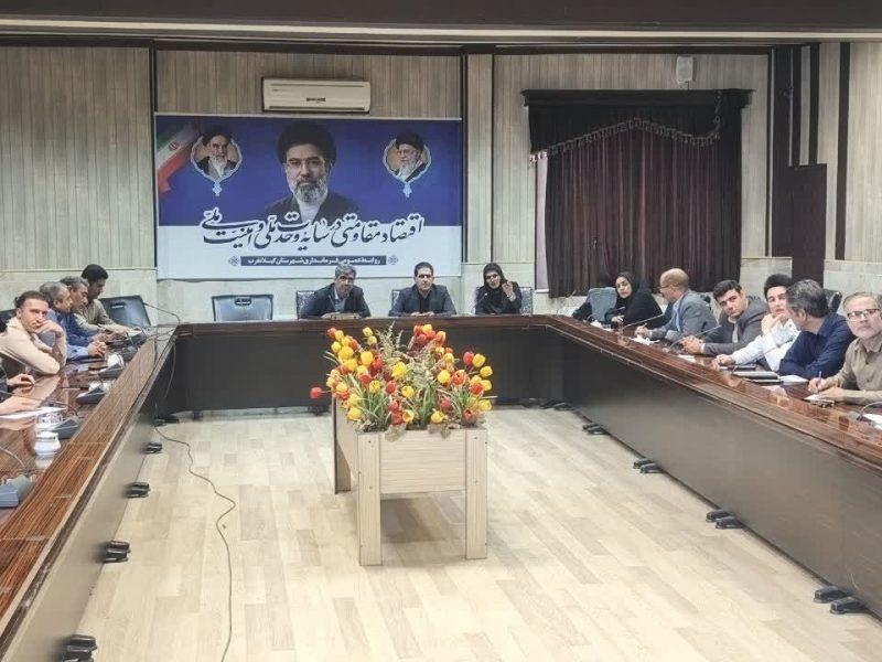 مطالبات زیرساختی دهستان دیره گیلانغرب در دستور کار دستگاه های اجرایی قرار گرفت