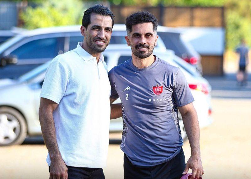 بازگشت وحید امیری به جمع پرسپولیسی‌ها + عکس