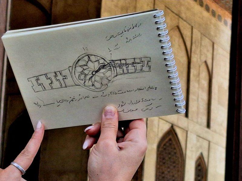 طراحان اصفهانی زخم‌های چهلستون را به آثار زرین هنری تبدیل می‌کنند+ فیلم