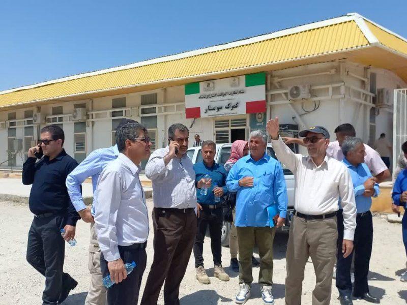 احداث جاده اختصاصی و جانمایی پایانه مسافری اربعین در مرز سومار کلید خورد