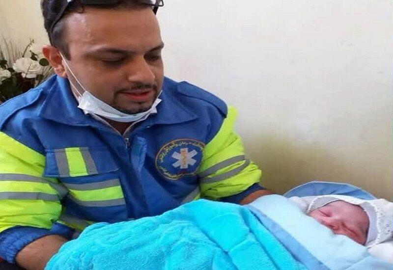 تولد نوزاد اورامانی در آمبولانس
