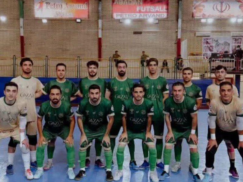 نود بیرجند با شکست پرگل آراد بافق در صدر گروه چهار لیگ دسته دوم فوتسال ماند