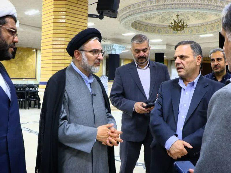 فیلم | رئیس سازمان اوقاف: حسینیه اعظم زنجان بهتر از قبل بازسازی می‌شود