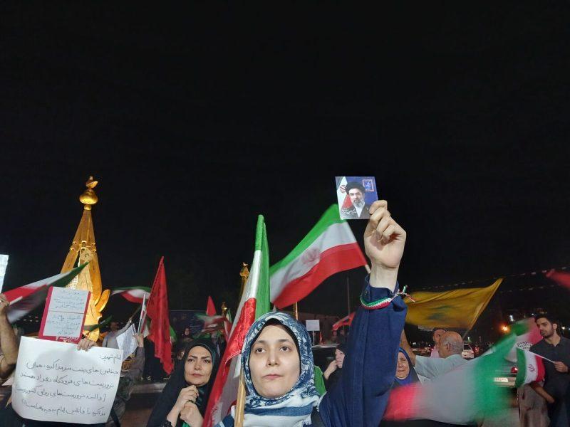 فریاد آرمان‌ها و مطالبات تزلزل‌ناپذیر مردم مبعوث در اجتماعات شبانه شیراز