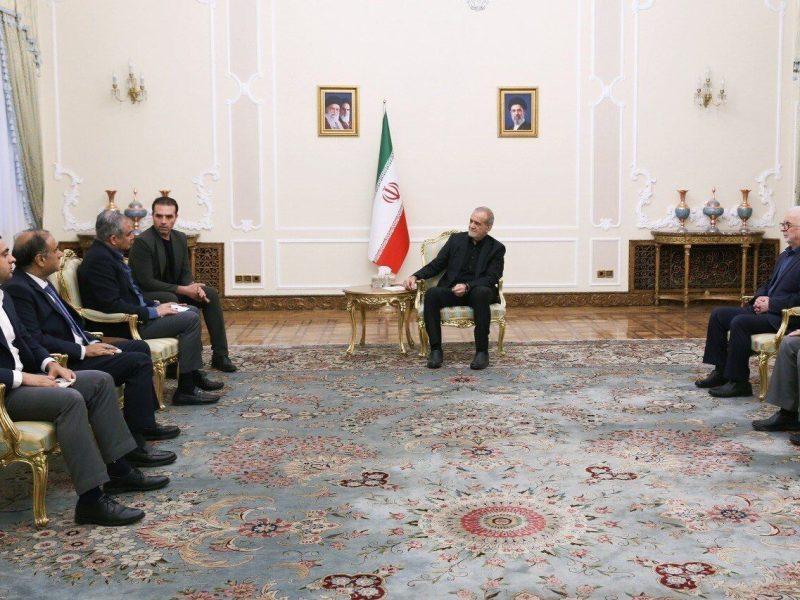 قدردانی رئیس جمهور از نقش سازنده اسلام آباد در روند دیپلماتیک منجر به توافق پایان جنگ