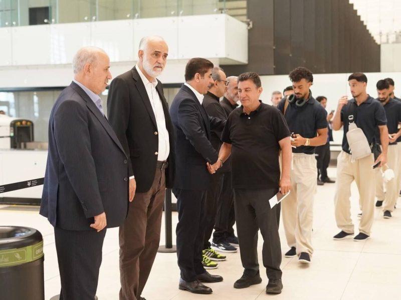 تیم ملی فوتبال وارد لس‌آنجلس شد