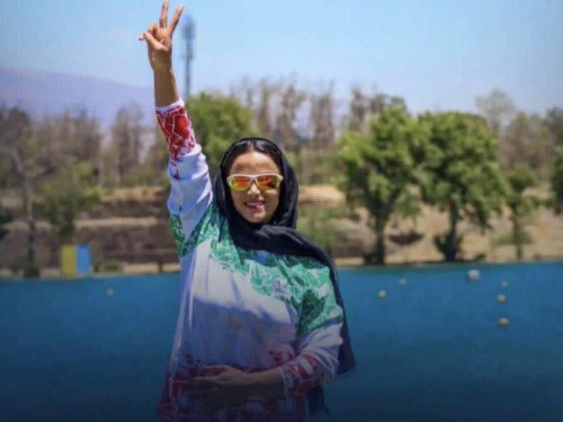 بانوی قایقران کرمانشاهی، نایب‌قهرمان آسیا شد