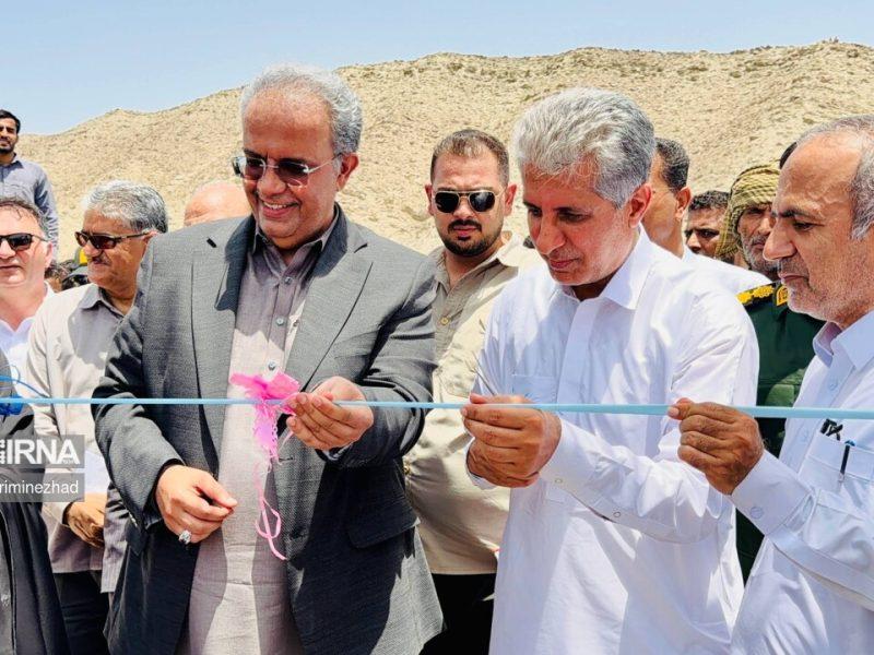 بزرگترین پل فلزی سیستان و بلوچستان در قصرقند به بهرهبرداری رسید