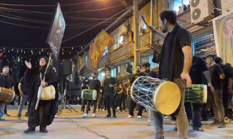 فیلم | دمام زنی مازندرانی‌ها برای شهدای دشت کربلا