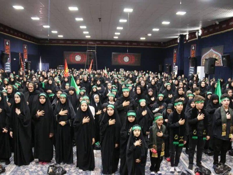 میهمانان کوچک امام حسین (ع) در کرمانشاه گرد هم آمدند