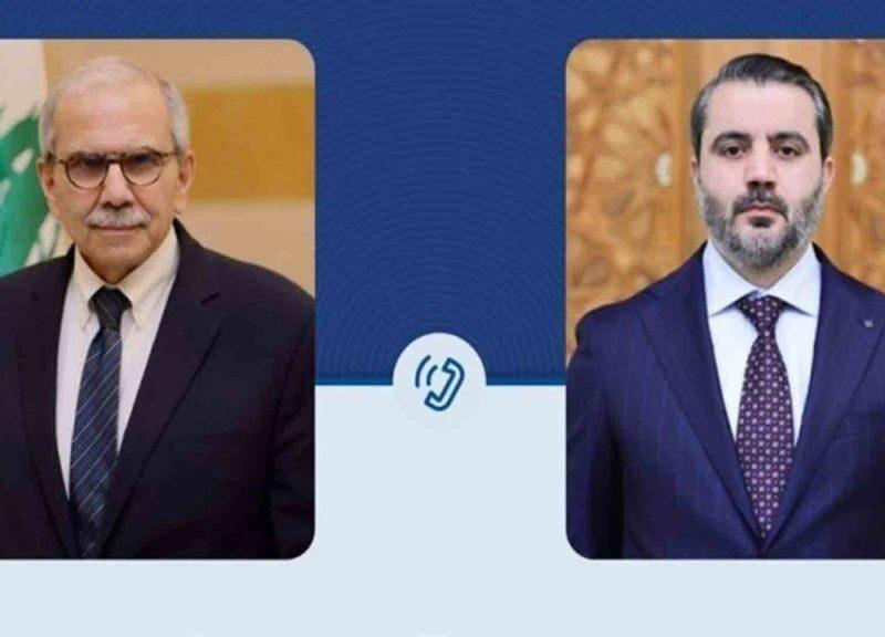 قدردانی نخست‌وزیر لبنان از مواضع رئیس دولت موقت سوریه